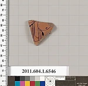 Terracotta fragment of a kylix (drinking cup) by Unknown Artist