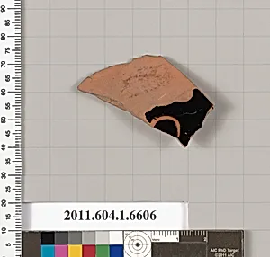 Terracotta fragment of a kylix (drinking cup) by Unknown Artist