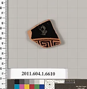 Terracotta fragment of a kylix (drinking cup) by Unknown Artist
