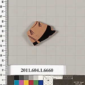 Terracotta fragment of a kylix (drinking cup) by Unknown Artist