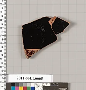 Terracotta fragment of a kylix (drinking cup) by Unknown Artist