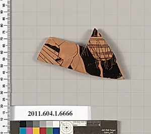 Terracotta fragment of a kylix (drinking cup) by Unknown Artist