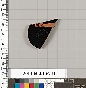 Terracotta fragment of a kylix (drinking cup) by Unknown Artist