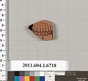 Terracotta fragment of a kylix (drinking cup) by Unknown Artist