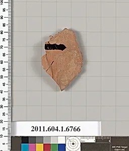 Terracotta fragment of a kylix (drinking cup)