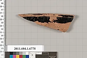 Terracotta fragment of a kylix (drinking cup) by Unknown Artist