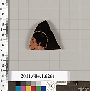 Terracotta fragment of a kylix (drinking cup)