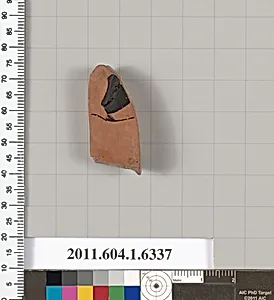 Terracotta fragment of a kylix (drinking cup)