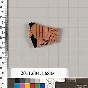 Terracotta fragment of a kylix (drinking cup)