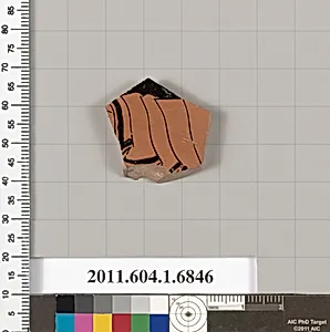 Terracotta fragment of a kylix (drinking cup) by Unknown Artist