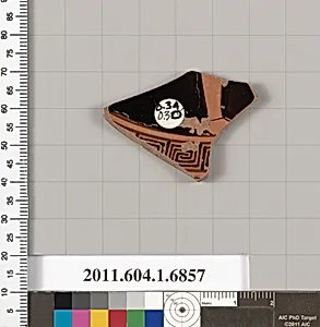 Terracotta fragment of a kylix (drinking cup) by Unknown Artist
