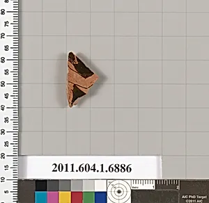 Terracotta fragment of a kylix (drinking cup) by Unknown Artist