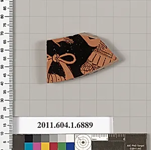 Terracotta fragment of a kylix (drinking cup) by Unknown Artist
