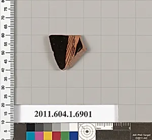 Terracotta fragment of a kylix (drinking cup) by Unknown Artist