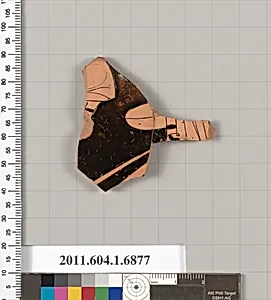 Terracotta fragment of a kylix (drinking cup) by Unknown Artist