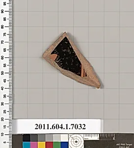Terracotta fragment of a kylix (drinking cup) by Unknown Artist
