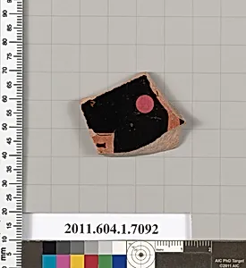 Terracotta fragment of a kylix (drinking cup) by Unknown Artist