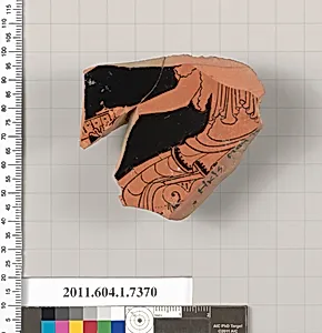 Terracotta fragment of a kylix (drinking cup) by Unknown Artist