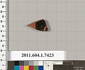 Terracotta fragment of a kylix (drinking cup) by Unknown Artist