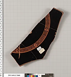 Terracotta fragment of a kylix (drinking cup) by Unknown Artist