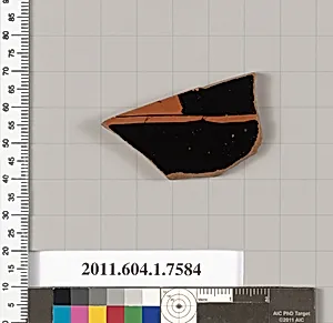 Terracotta fragment of a kylix (drinking cup) by Unknown Artist