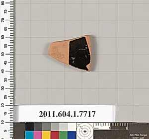 Terracotta fragment of a kylix (drinking cup) by Unknown Artist