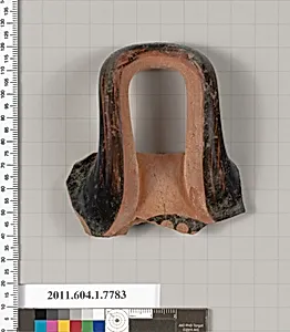 Terracotta fragment of a kylix (drinking cup) by Unknown Artist