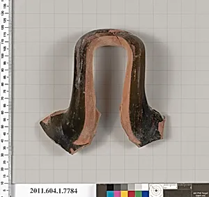 Terracotta fragment of a kylix (drinking cup) by Unknown Artist