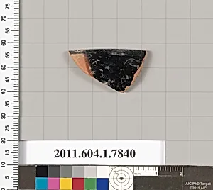 Terracotta fragment of a kylix (drinking cup) by Unknown Artist