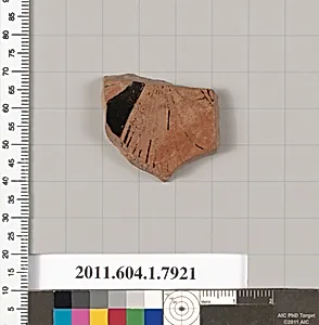 Terracotta fragment of a kylix (drinking cup) by Unknown Artist