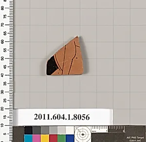 Terracotta fragment of a kylix (drinking cup) by Unknown Artist