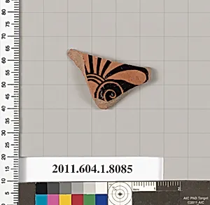 Terracotta fragment of a kylix (drinking cup) by Unknown Artist
