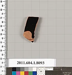 Terracotta fragment of a kylix (drinking cup) by Unknown Artist