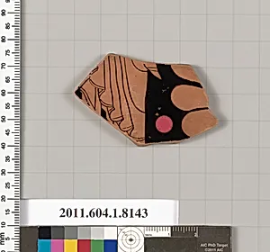 Terracotta fragment of a kylix (drinking cup) by Unknown Artist