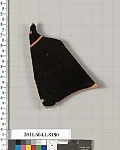 Terracotta fragment of a kylix (drinking cup) by Unknown Artist