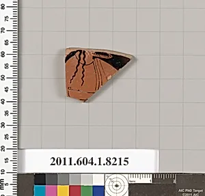 Terracotta fragment of a kylix (drinking cup) by Unknown Artist