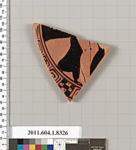 Terracotta fragment of a kylix (drinking cup) by Unknown Artist