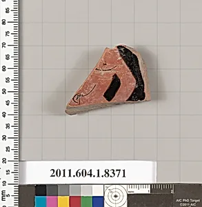 Terracotta fragment of a kylix (drinking cup) by Unknown Artist