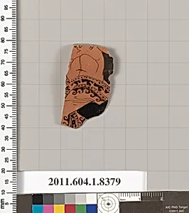 Terracotta fragment of a kylix (drinking cup) by Unknown Artist