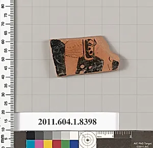 Terracotta fragment of a kylix (drinking cup) by Unknown Artist
