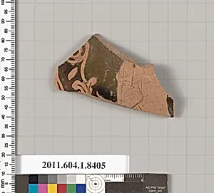 Terracotta fragment of a kylix (drinking cup) by Unknown Artist