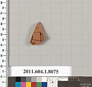 Terracotta fragment of a kylix (drinking cup) by Unknown Artist