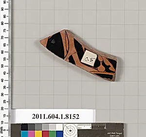 Terracotta fragment of a kylix (drinking cup)