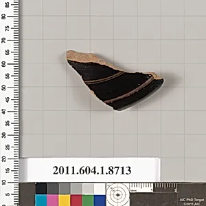 Terracotta fragment of a kylix (drinking cup) by Unknown Artist