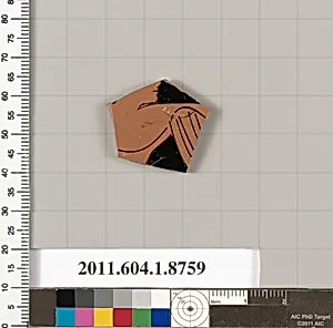 Terracotta fragment of a kylix (drinking cup) by Unknown Artist