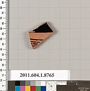 Terracotta fragment of a kylix (drinking cup) by Unknown Artist