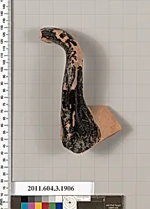Terracotta fragment of a kylix (drinking cup) by Unknown Artist