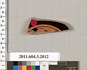 Terracotta fragment of a kylix (drinking cup) by Unknown Artist
