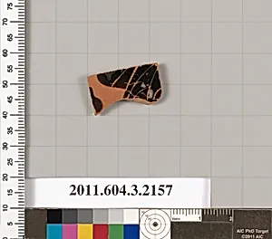Terracotta fragment of a kylix (drinking cup) by Unknown Artist