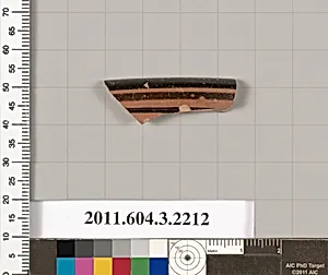 Terracotta fragment of a kylix (drinking cup) by Unknown Artist